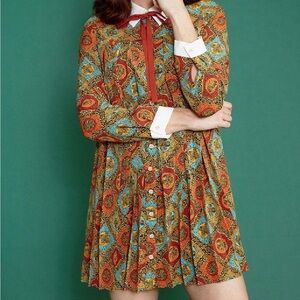 Modcloth Can’t Stop the Pleat shift dress